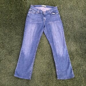 Vintage Levis 529 Curvy Bootcut Womens 33x31 Jeans Faded Blue Denim Pants